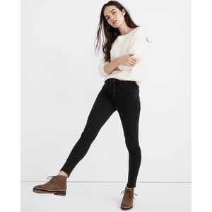 Madewell 10 inch Black Skinny Jeans